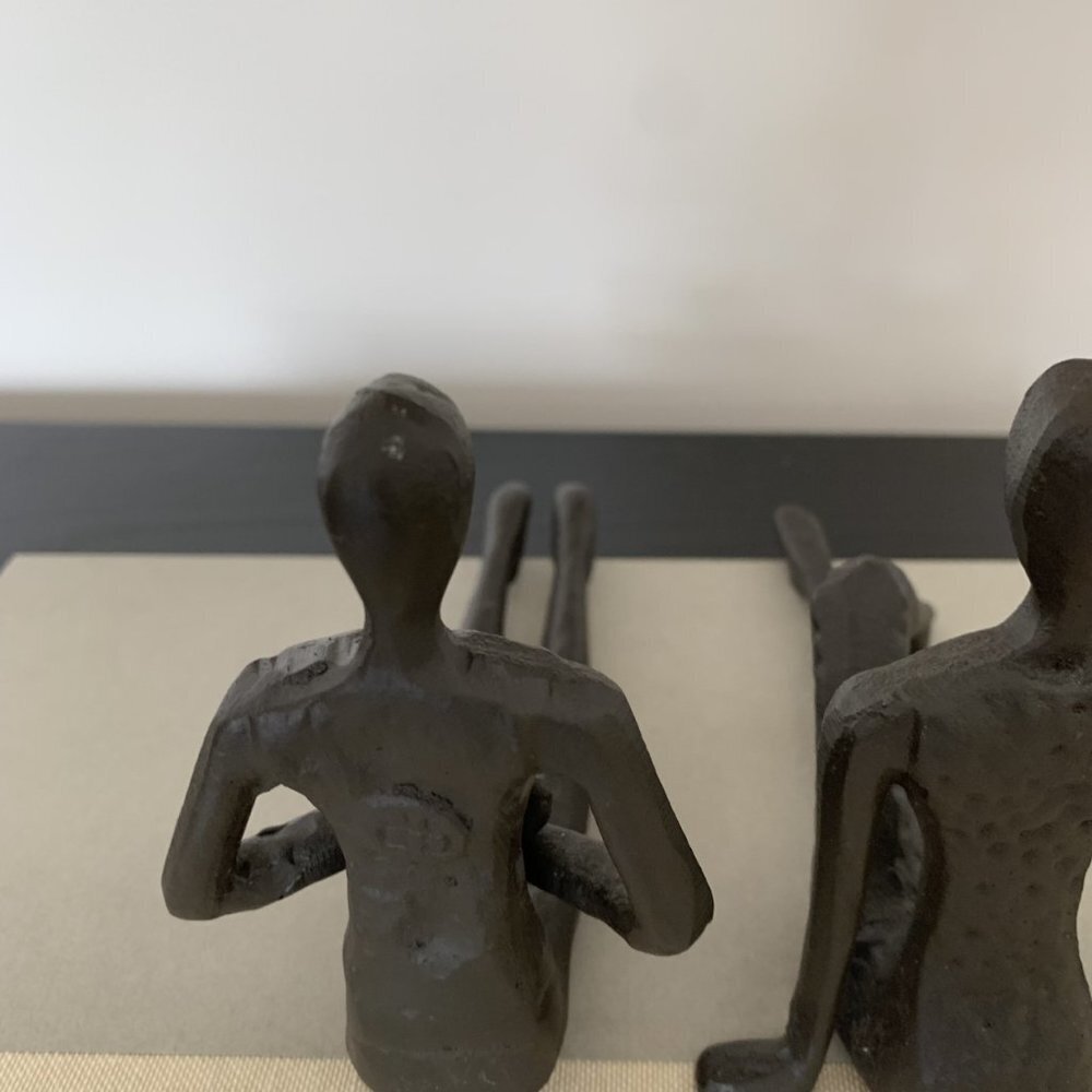 Set of Danya B bronze sculpture figurines - Picture 7 of 8